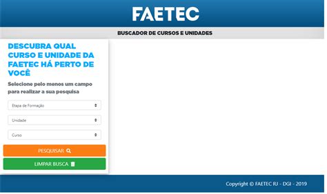 faetec website.